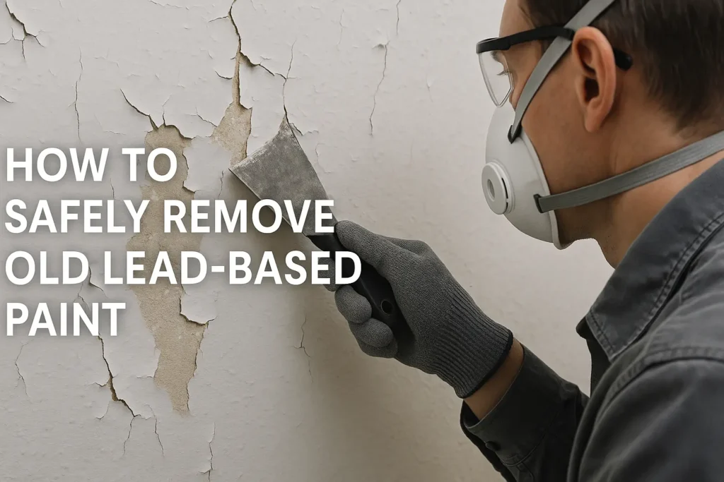How to Safely Remove Old Lead-Based Paint