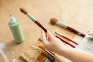 How to clean acrylic paint brushes step by step guide for dry and wet paint